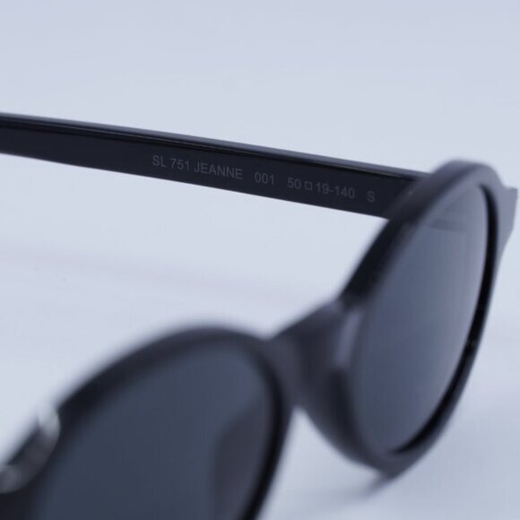 Saint Laurent SL751 JEANNE 001 Oval Sunglasses - Black main image 6